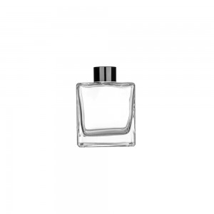 50ML, 100ML, 150ML, 200ML Square Design Home Parfum Reed Diffuser Glas Fläsch
