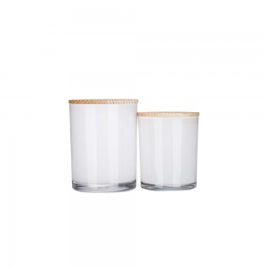 2022 Popular nga Luxury nga Talagsaon nga Wholesale Glass Candle Jars nga May Lid Para sa Paghimog mga Disenyo