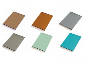 Тонированное флоат-стекло 3–12 мм (бронза, синий, серый, зеленый)