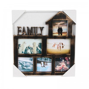 Plastic Picture Photo Frame Set Home&Love On The Wall
