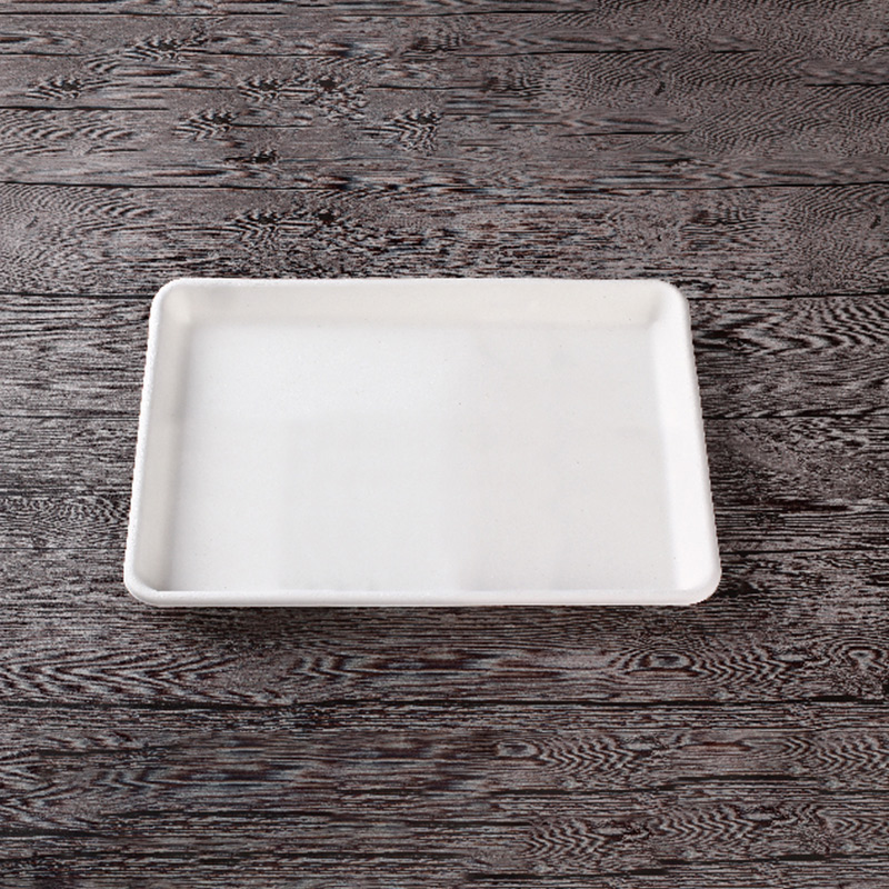 4-Compartment Tray 100% Compostable Sugarcane F...