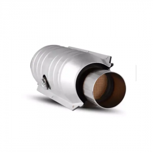 Universal Style Auto Parts PT Pd Rh Metal Cylinder Catalyst Carrier Catalytic Converter
