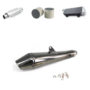 Cree el sistema de tubo del silenciador de escape de las piezas de automóvil del silenciador de escape del acero inoxidable para requisitos particulares 306