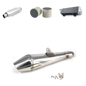 Modern Style New 409 Stainless Steel Motorcycle Exhaust System Muffler