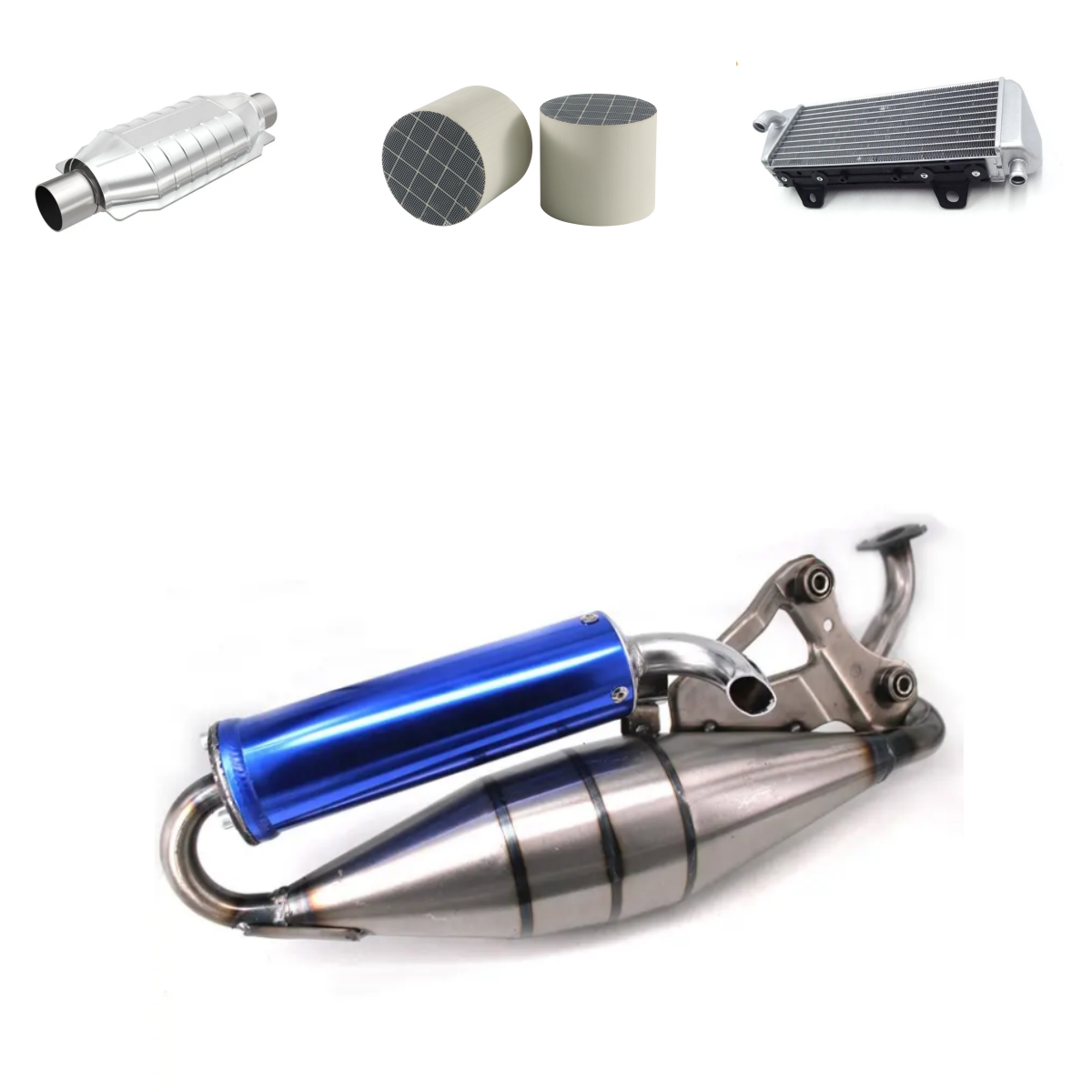 Motorcycle Corpus Partum Pipe System 304 Steel Exhaust Modified Muffler