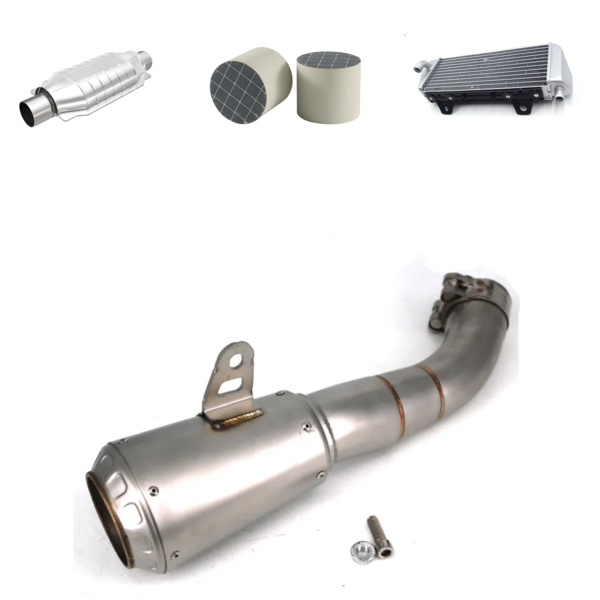Wholesales High Quality Motorcycle Universal Exhaust Slip ho Silencers Mufflers