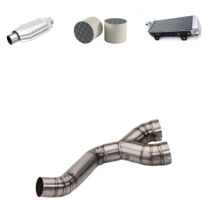 Hot Selling Performance Stainless Steel Parts Spare Motorcycle Exhaust Muffler