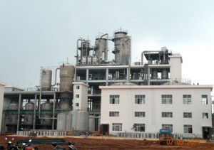 Annual production of 150,000 tons of hydrogen peroxide device in the West of Yanjiang