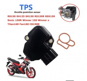 TPS KF-26003 OE 16060-KVS-J01/16060-KPH-901/16400-K56-901 motociklo droselio padėties jutiklis, skirtas HONDA RS150 motociklui
