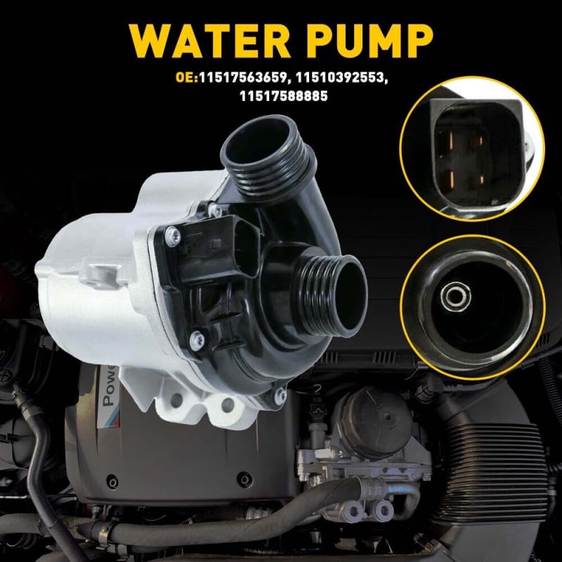 Electric Water Pump 11517632426 para sa BMW X1 X3 X5 X6 Z4 3.0L l6 11517588885 09-14