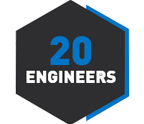 20 Engineers-Research and Development