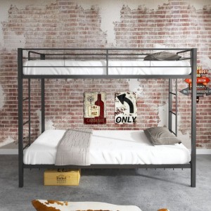 B18-T Iron Bunk Bed Frame Metal School Beds For Student