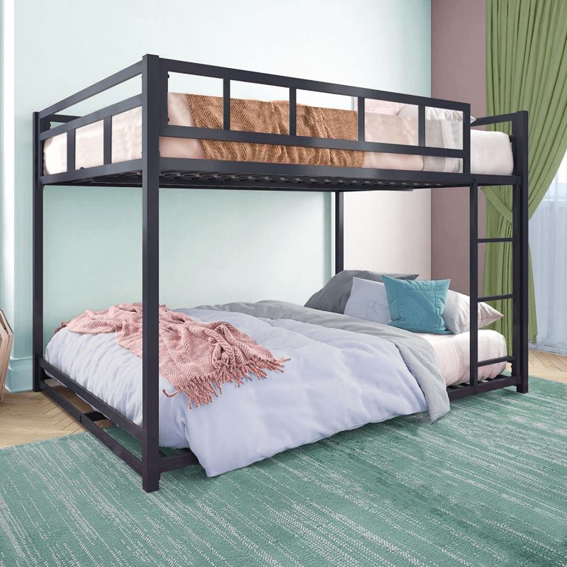 B29-T Ti o dara ju Twin Bunk Bed Frame Stable Be Iron Bed Dormitory Bed