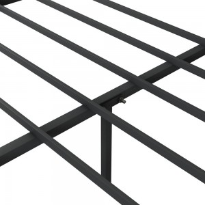 JHB82-J Pipe Design Industrial Style Metal Bed Frame Stevige en lange libbensdoer