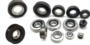 Forklift gantry roller bearing / ទ្រនាប់ម៉ាស៊ីនលើក / Roller bearing / Sheave bearing19.5*85*76.2