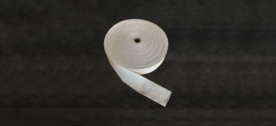 Fita e tecido de fibra cerâmica