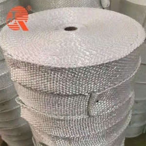 Chinese wholesale Stove Glass Sealing Tape - High Temperature Protection Fireproof Exhaust Heat Insulation Wrap Fiberglass Tape – JIUQIANG