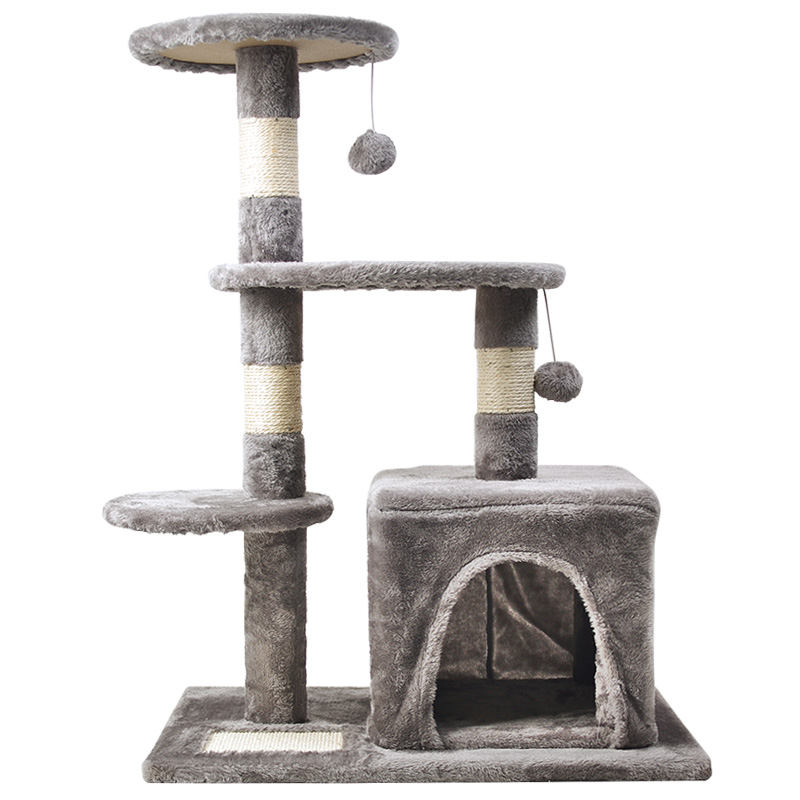 Արտադրողներ Լավագույն վաճառվող Նոր Ապրանքներ Բարձրորակ OEM Փոքր անվտանգ և հուսալի Cat Tree Tower Cat Tree