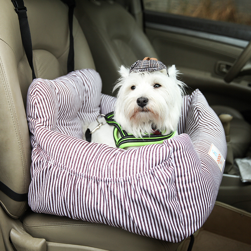 Jauna augstas kvalitātes mīksta suņu mājdzīvnieku gulta automašīnas suņu drošības sēdekļa spilvena ceļojumu gulta