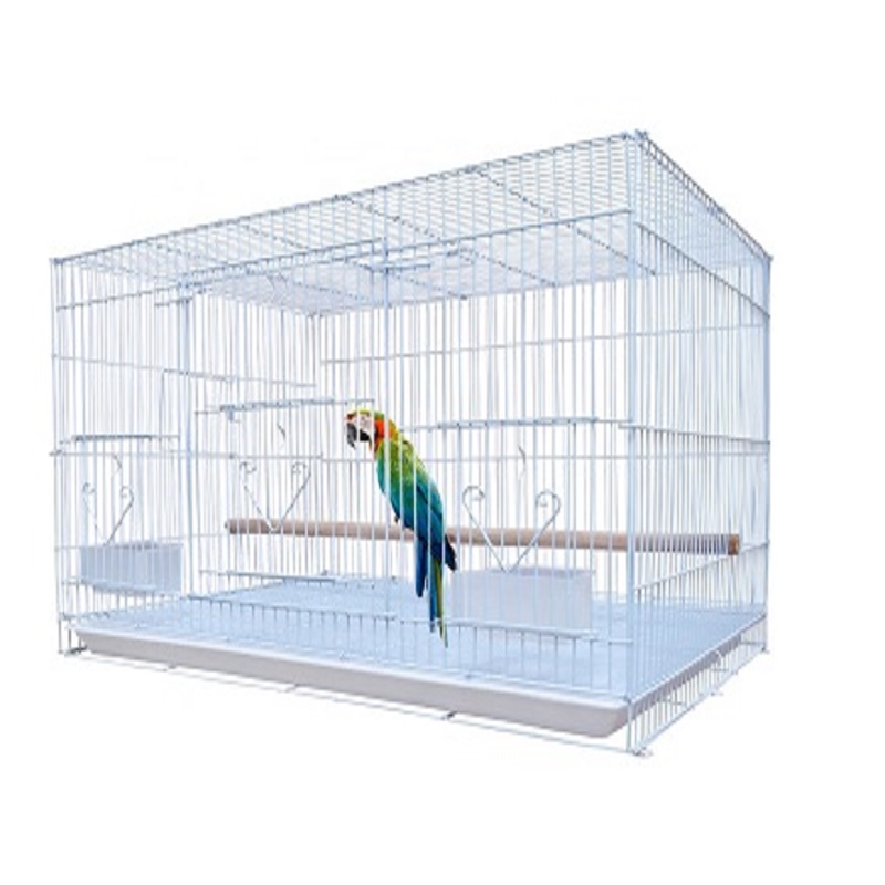 Amazon Hot Sale Cages Of Birds Sturdy Wire Bird Nest Metal Cage Parrot Bird Cage