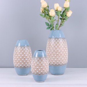 Macetero y florero de cerámica de alta calidad para decoración del hogar
