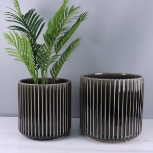 Top Selling Biasa Tipe Omah Dekorasi Keramik Planter & Vas