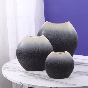Orisirisi Iwọn & Awọn apẹrẹ ti Matt Pari Home Décor Ceramics Vase