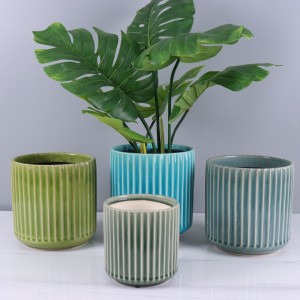 Jardinière et vase en céramique de décoration intérieure de type régulier les plus vendus