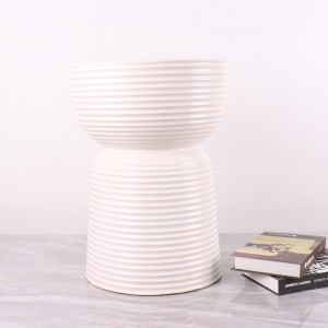 Bangku Keramik Berbentuk Kreatif Berkualitas Tinggi untuk Ruang Tamu/Taman