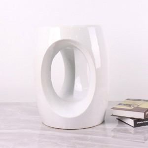 Taburete de cerámica Creative-Shaped de alta calidad para sala de estar/jardín