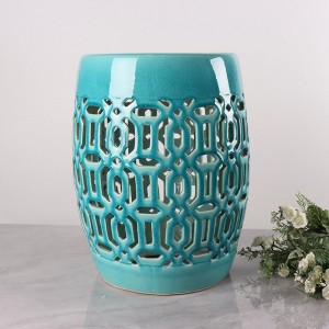 Hus og have Moderne Hollow Out Design Luksus Dekoration Keramik Taburet