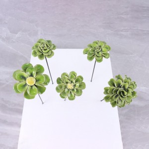 独特优雅的手工装饰陶瓷花卉植物选择