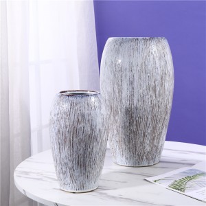 Vasta gama de tipos e tamanhos vaso e vaso de cerâmica para decoração de casa