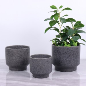 Yakakura Size 18 Inches Inoshanda Ceramic Flowerpot Series