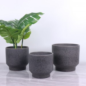 Amplissima Location 18 Unciarum Practical Ceramic Flowerpot Series