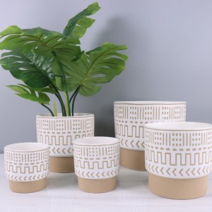 Hot Selling Κομψό τύπου Indoor & Garden Ceramic Pot