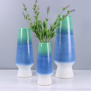 Aukštos kokybės keraminė namų dekoravimo vaza ir vaza