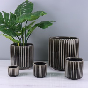 ຍອດຂາຍປົກກະຕິປະເພດເຄື່ອງຕົບແຕ່ງເຮືອນ Ceramic Planter & Vase