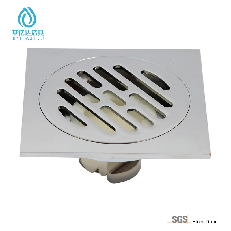 2021 China New Design Bathtub Drain Plugs - High Quality Round Bathroom Brass Floor Drain – Jiyida Sanitary