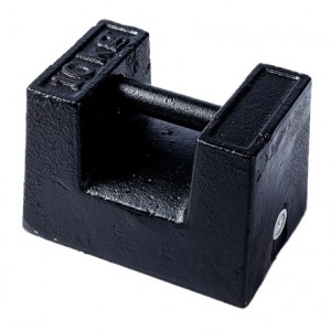  Standard quality CAST-IRON M1 weights 5kg to 50 kg (adjusting cavity on the side)