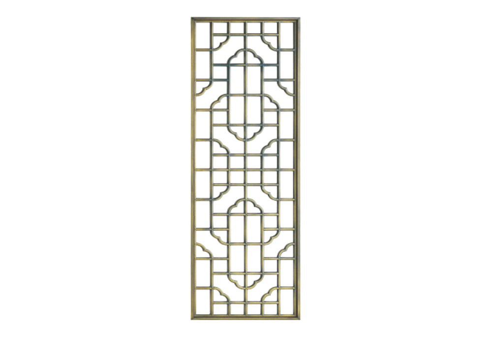 SL-8012 Engraved Stainless Steel modern room divider/screen design decorative partition wall.