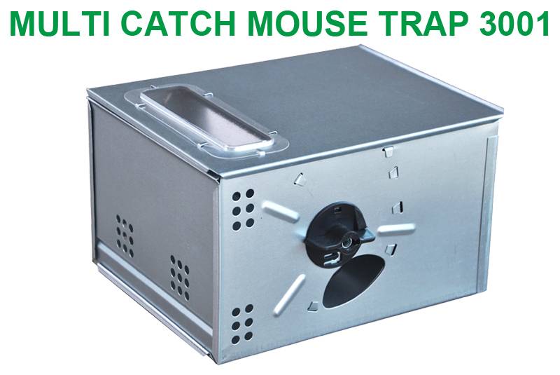 Southern Homewares Automatic Multi-Catch Mouse Trap Humane Easy Set Mice Catcher – Catch and Release Human Mouse Trap