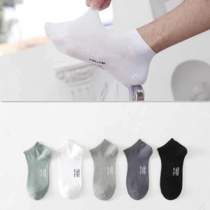Sifot Wholesale Summer Breathable Custom Logo Cotton Sports Ankle Socks for Men