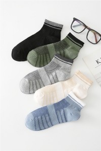 Sifot Wholesale Custom Pattern Sports Men Cotton Ankle Socks