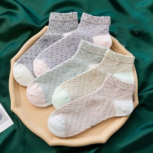 Једноставне серије Мицкеи Боат Чарапе Удобне прозрачне ниске чарапе у пролеће и лето женске чарапе