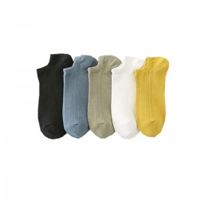 Sifot Çorape të shkurtra sportive të holla pambuku me porosi me shumicë verore me frymëmarrje Çorape të thjeshta me kyçin e këmbës