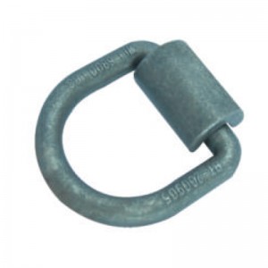 3/4″ Irbit Ċirku Weld Fuq 26500lbs Forged Mounting D Ring