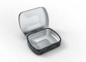 Petite boîte en métal ED1255A-01 pour la menthe