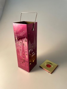 Pravokutna limena kutija za viski ER1910A