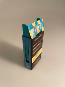 Cigaretová krabička ER2104A s plastovou součástí